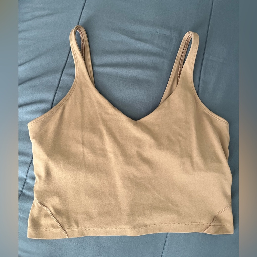 🍋 LIKE NEW Lululemon Align Tank (A/B Cup) - Cacao - Sz 12